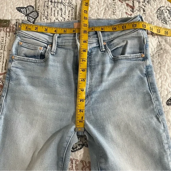 MOTHER The Insider Crop Step FrayJeans In LIMITED EDITION Size 26